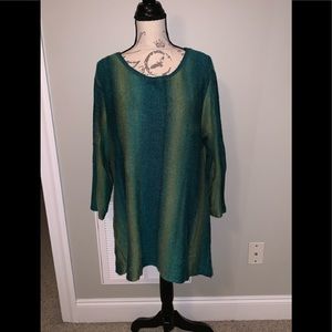 Ruby RD Green Ombré Effect Tunic Sweater